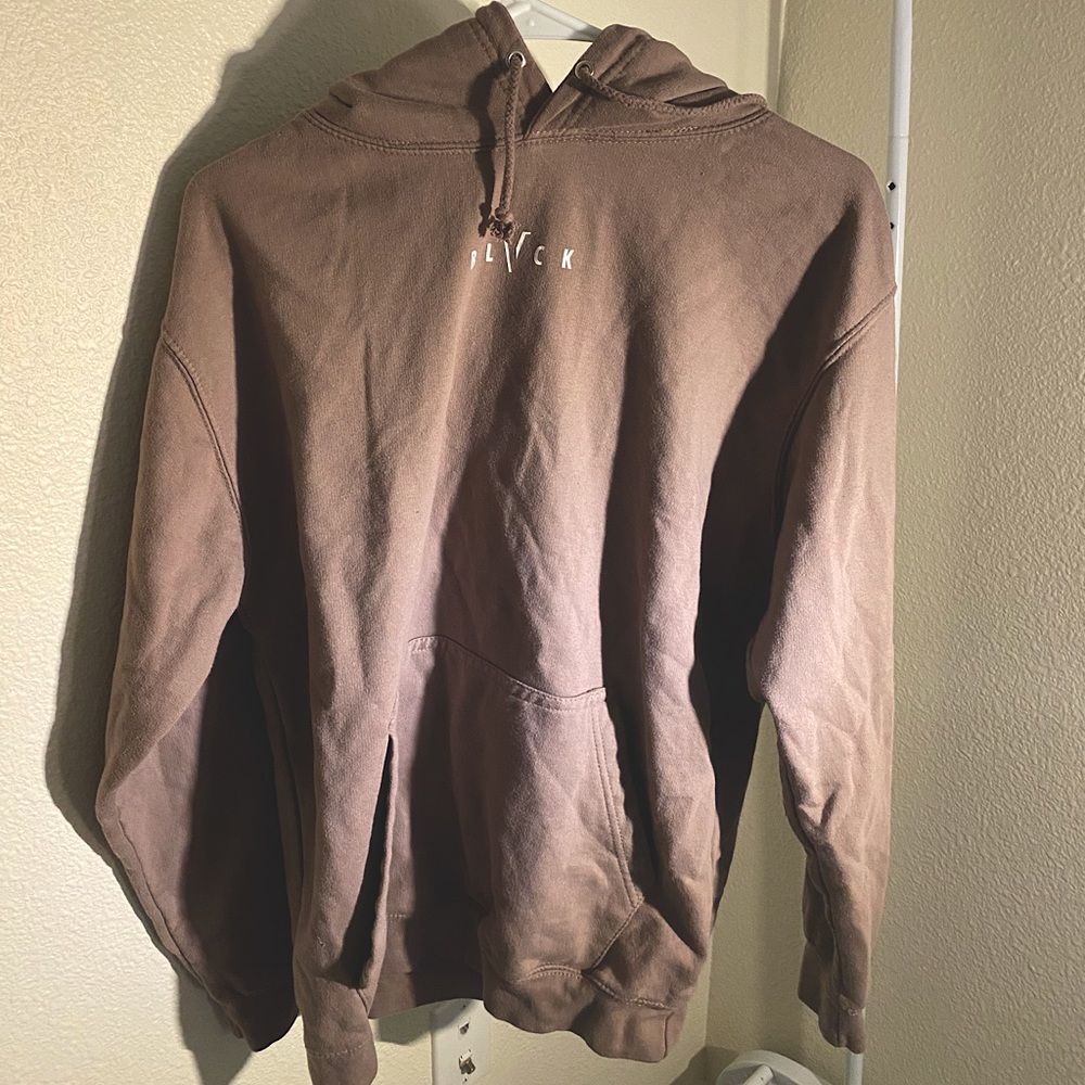 Blvck Mocha Brown Pullover Hoodie Womens S